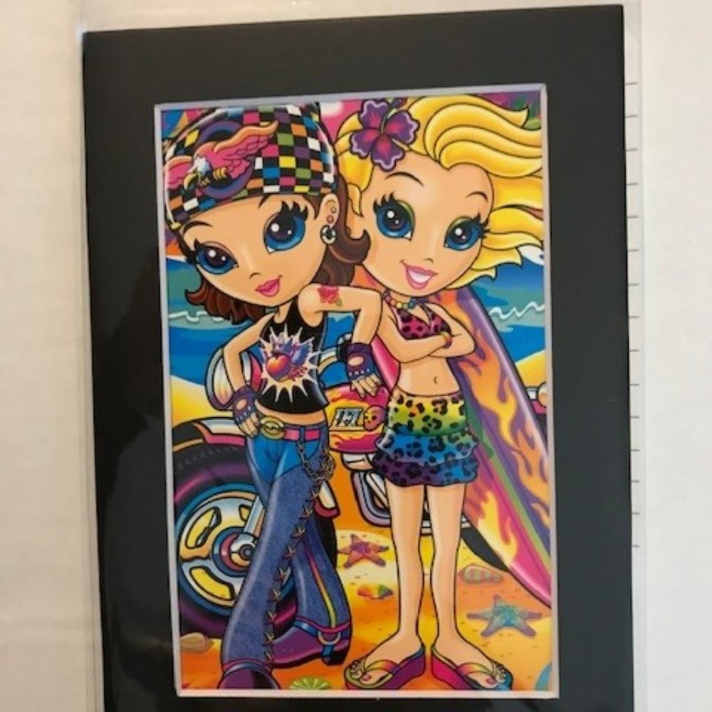 Lisa Frank - Vintage Y2K - Notepad - Notebook Cover Art - RARE Awesome Find !!
